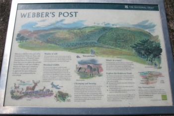 Webber's Post (National Trust), Porlock, Exmoor National Park