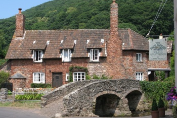 Allerford Packhorse Bridge, Porlock, Exmoor National Park
