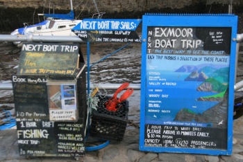 Lynmouth Boat Trips, Lynmouth, Exmoor National Park