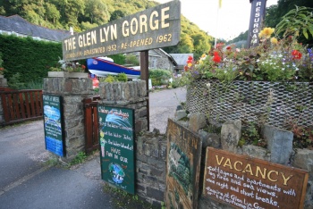 The Glen Lyn Gorge, Lynmouth, Exmoor National Park