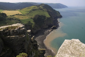Wringcliff Bay Beach, Lynton, Exmoor National Park