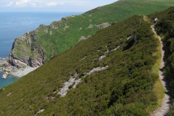 Peter Rock (National Trust), Martinhoe and Woody Bay, Exmoor National Park