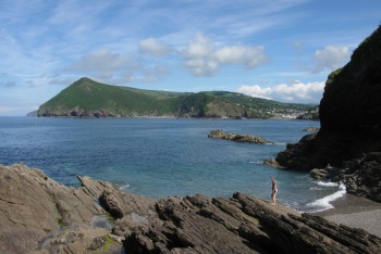 Combe Martin Bay, Combe Martin, Exmoor National Park