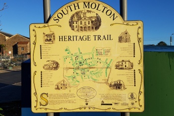 South Molton Heritage Trail, Combe Martin, Exmoor National Park
